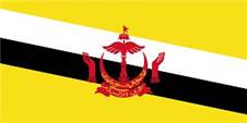Bruneis flag. Vi oversætter dine forretningstekster til og fra malaj